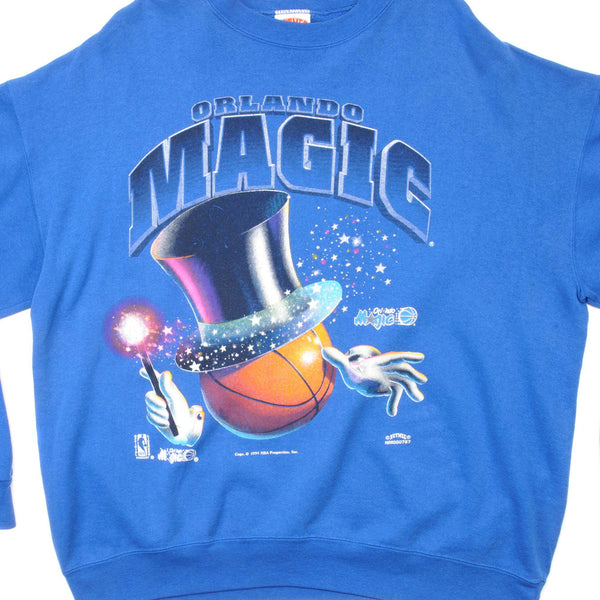 SUDADERA VINTAGE NBA ORLANDO MAGIC 1994 TALLA XL FABRICADA EN EE. UU.