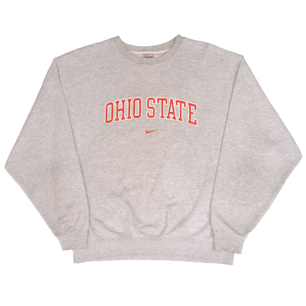 Vintage Nike Center Swoosh Ohio State Sweatshirt 2000S Size XL