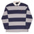 Polo Ralph Lauren Grey And Blue Rugby Polo Shirt Size Large