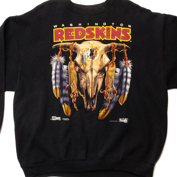 SUDADERA VINTAGE NFL WASHINGTON REDSKINS 1992 TALLA XL FABRICADA EN EE. UU.