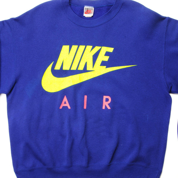 VINTAGE NIKE AIR SWEATSHIRT 1990S SIZE LARGE MADE IN USA