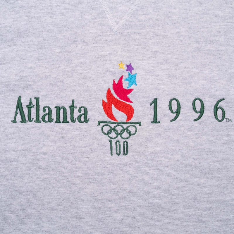 Vintage Atlanta Olympics 1996 Grey Champion Sweatshirt Size Medium