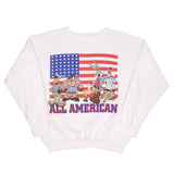 Vintage Looney Tunes All American Sweatshirt 1995 Size XL