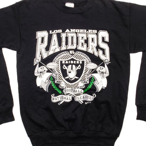 SUDADERA VINTAGE NFL LOS ANGELES RAIDERS 1992 TALLA GRANDE FABRICADA EN EE. UU.