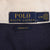 Polo Ralph Lauren Grey And Blue Rugby Polo Shirt Size Large