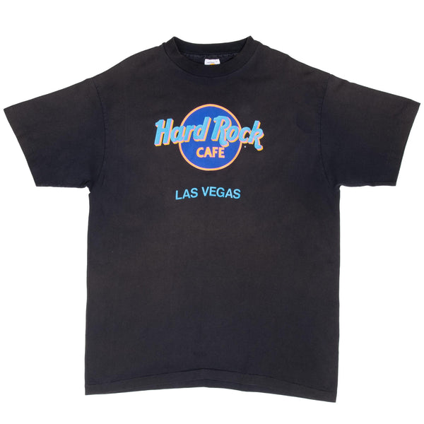 Vintage Hard Rock Cafe Las Vegas Tee Shirt 1990S Size Large Made In Usa With Single Stitch Sleeves