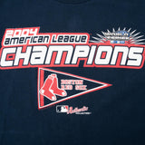 Vintage Mlb Boston Red Sox American Champions 2004 Tee Shirt Size Large