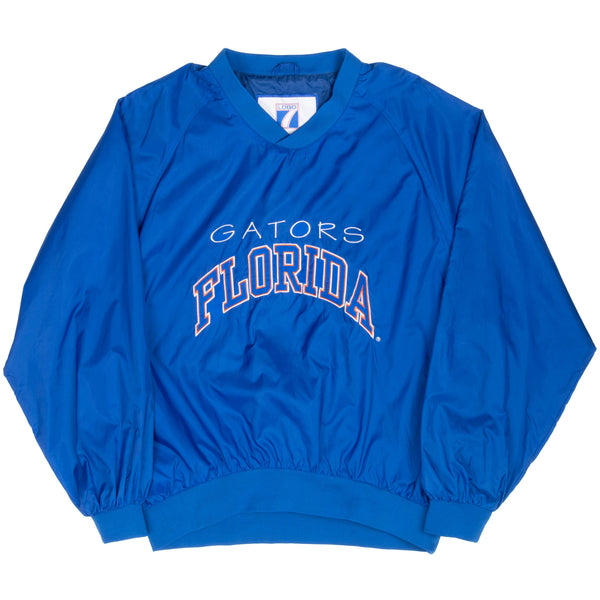 Vintage Ncaa Florida Gators 1990S Logo 7 Windbreaker Pullover Jacket Size Large