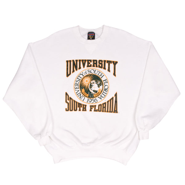 Vintage University Of South Florida Sweatshirt 1990S Size XL Made In USA