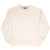 Vintage Tommy Hilfiger Cream Crewneck Sweatshirt 2000S Size XL