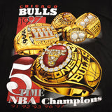 CAMISETA VINTAGE BOOTLEG DE LOS CHICAGO BULLS DE LA NBA DE 1997, TALLA GRANDE