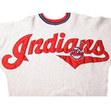 Vintage MLB Cleveland Indians Sweatshirt Size Large Made In USA.