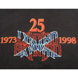 VINTAGE LYNYRD SKYNYRD TEE SHIRT 25TH ANNIVERSARY 1998 SIZE XL