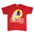 Vintage NFL Washington Redskins Tee Shirt 1994 Size XL Made In USA With Single Stitch Sleeves.