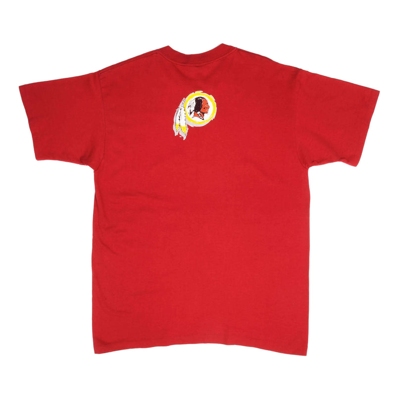 Vintage NFL Washington Redskins Tee Shirt 1994 Size XL Made In USA With Single Stitch Sleeves.