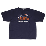 Vintage Nfl Denver Broncos Superbowl Champions 1998 Tee Shirt Size XL Made In Usa