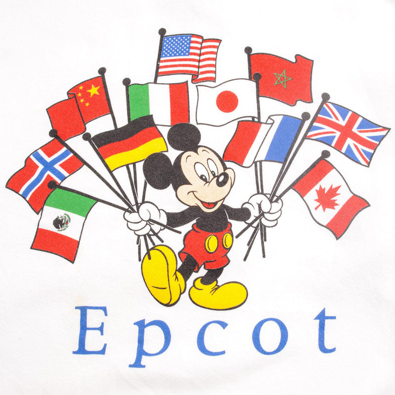 VINTAGE DISNEY EPCOT SWEATSHIRT SIZE 2XL MADE IN USA