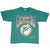 Vintage NFL Miami Dolphins 1995 Tee Shirt Size XL Made In Usa