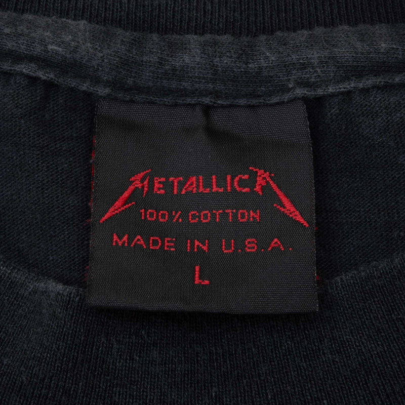 Bootleg Tee Shirt Metallica Careful What You Wish King Nothing Size Large Made In USA With Single Stitch Sleeves