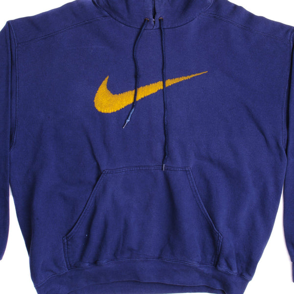 SUDADERA CON CAPUCHA NIKE VINTAGE DE LOS AÑOS 90, TALLA GRANDE, FABRICADA EN EE. UU.