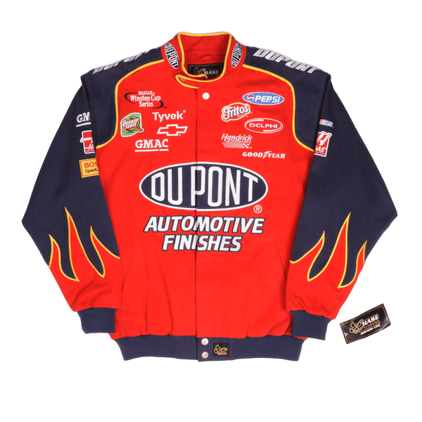 CHAQUETA DE CARRERAS VINTAGE NASCAR DE JEFF GORDON, 2003, GRANDES NÚMEROS DE EXISTENCIA MUERTA