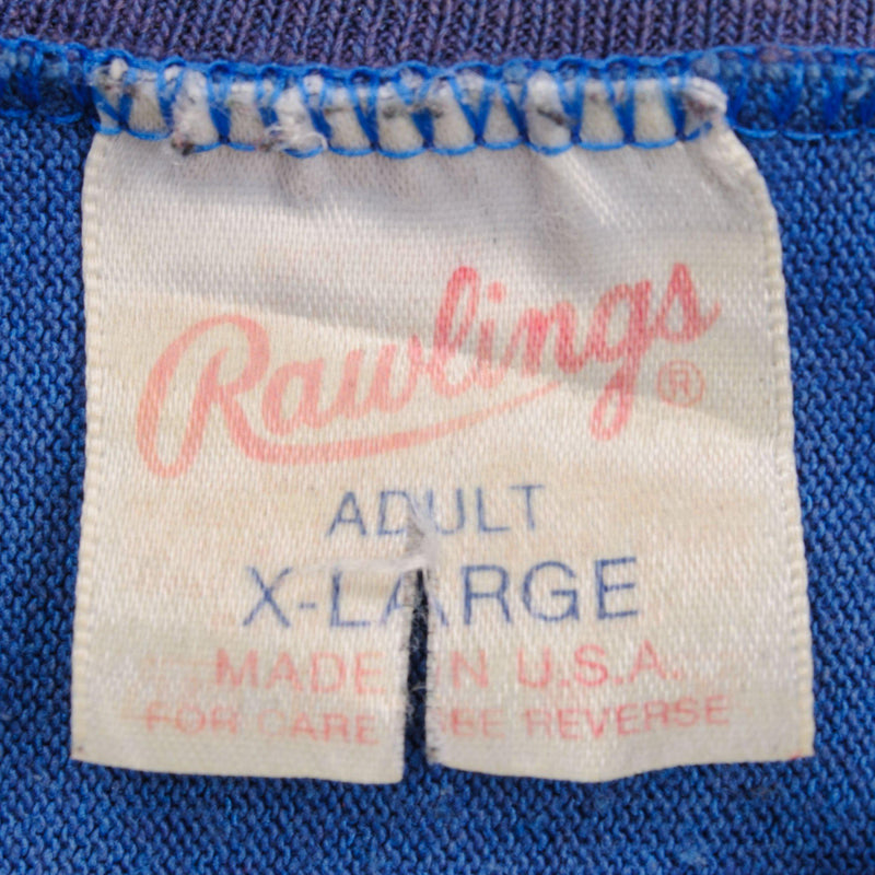 VINTAGE RAWLINGS RAGLAN TEE SHIRT SIZE LARGE MADE IN USA