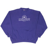 Vintage Ncaa Kansas State Wilcats Purple Sweatshirt 1990S 2XL