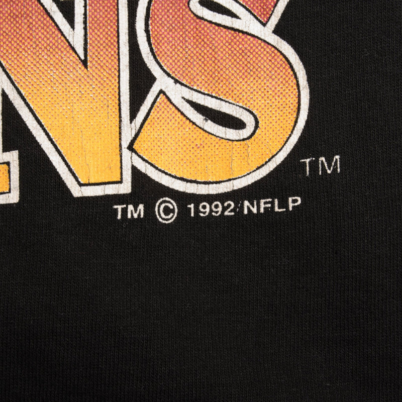 Vintage NFL Washington Redskins NFC Champion Superbowl XXVI 1992 Tee Shirt Size Medium Made In USA With Single Stitch Sleeves