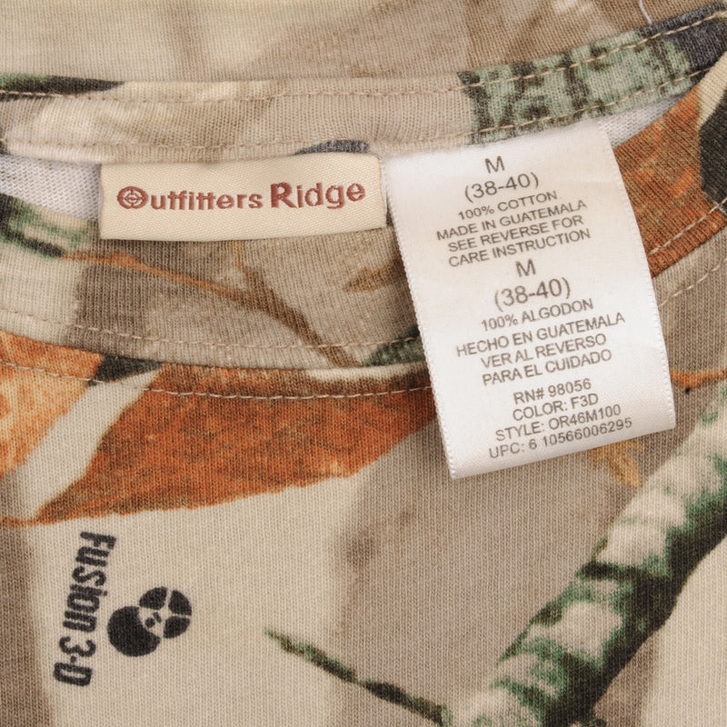 Vintage Hunting Fusion 3D Camo Pocket Tee Shirt Size Medium