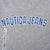 Vintage Nautica Jeans Grey Tee Shirt 2000S Size Large Deadstock