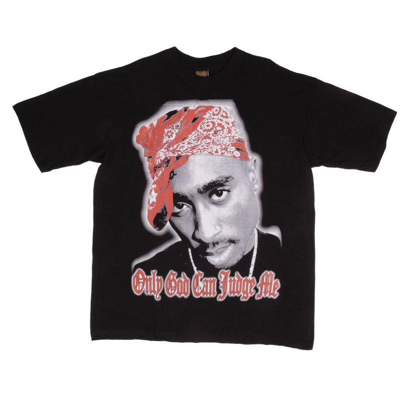 Vintage 2Pac Tupac Only God Can Judge Me Tee Shirt Size 3XL