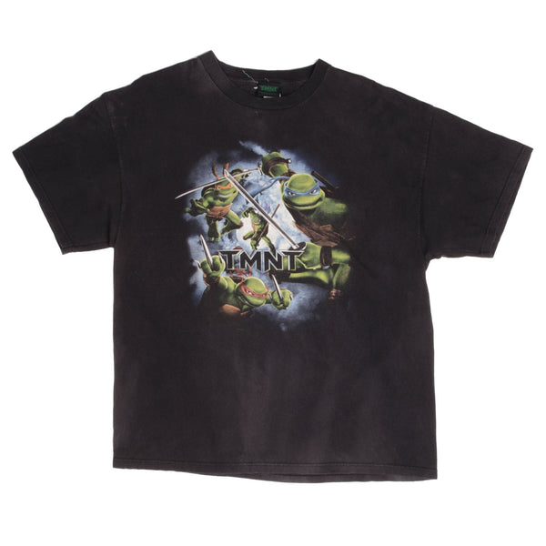 CAMISETA VINTAGE TMNT TEENAGE MUTANT NINJA TURTLES 2007 TALLA GRANDE