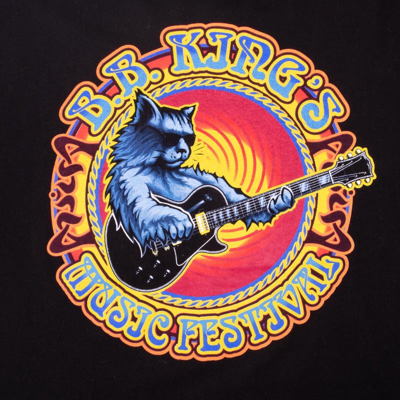 Vintage Bb King's Jeff Beck Galactic Mofro Music Festival 2003 Tee Shirt Size Large