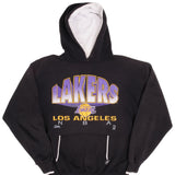 SUDADERA CON CAPUCHA VINTAGE NBA LOS ANGELES LAKERS 1992 XL FABRICADA EN EE. UU.