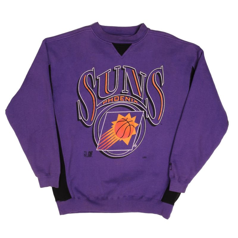 Vintage NBA Phoenix Suns Logo 7 Sweatshirt 1990s Size XL Made In USA