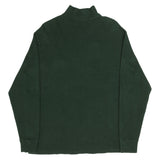 POLO RALPH LAUREN SUÉTER VERDE PINO CON CREMALLERA DE 1/4, TALLA GRANDE, ALTA