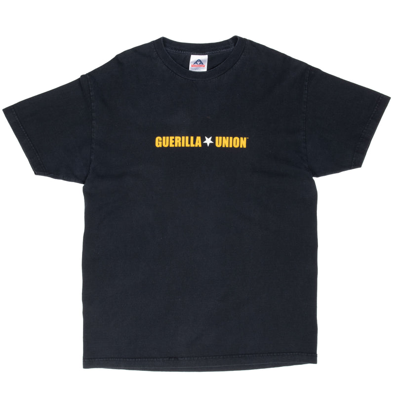 Vintage Guerilla Union Wu Tang Rock The Bells Festival 2004 Black Tee Shirt Size Large