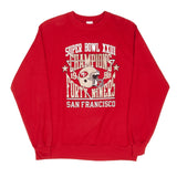 Vintage NFL San Francisco 49Ers Super Bowl XXIII Champion Sweatshirt 1988 Size XL Made In USA.