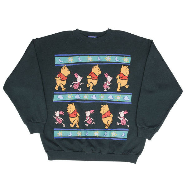 Vintage Disney Winnie The Pooh Piglet 1990S Sweatshirt Size XL Made In Usa