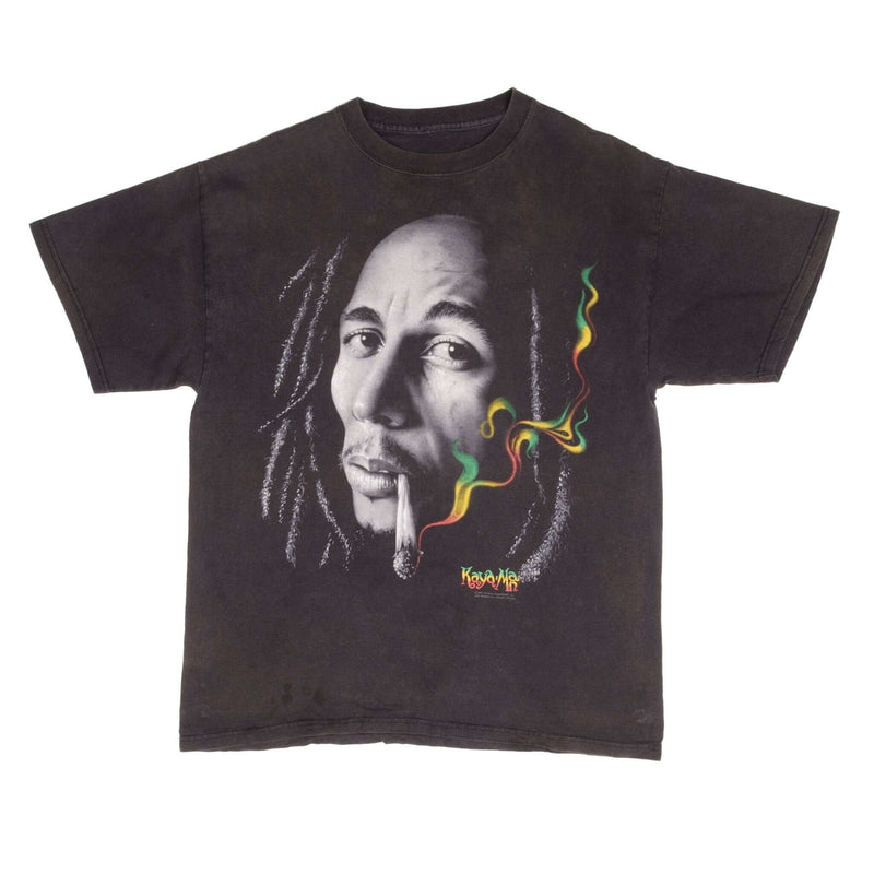 Vintage Bob Marley Kaya Man 2002 Tee Shirt Size Large