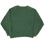 Vintage Nike Swoosh Green Crewneck Sweatshirt 1990S Size 2XL 