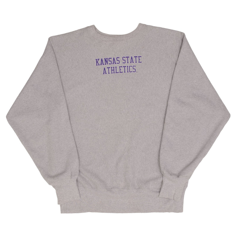 Vintage Champion Reverse Weave Kansas State Sweatshirt 1990S Size XL