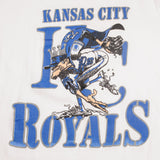 VINTAGE MLB KANSAS CITY ROYALS TEE SHIRT SIZE LARGE