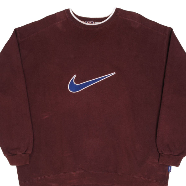 SUDADERA VINTAGE NIKE AÑOS 90 TALLA XL FABRICADA EN EE. UU.