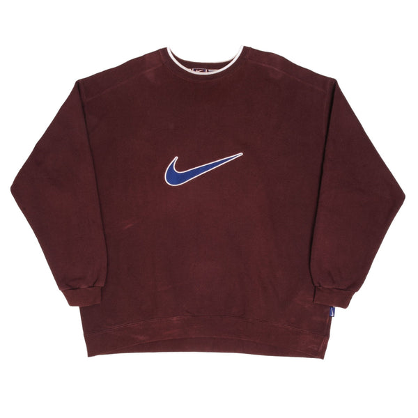 SUDADERA VINTAGE NIKE AÑOS 90 TALLA XL FABRICADA EN EE. UU.