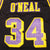 VINTAGE NIKE NBA LA LAKERS SHAQUILLE O'NEAL #34 JERSEY SIZE XL 1990s