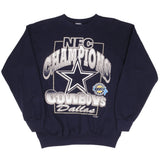 Vintage Nfl Dallas Cowboys Nfc Champions Sweatshirt 1994 Size Large