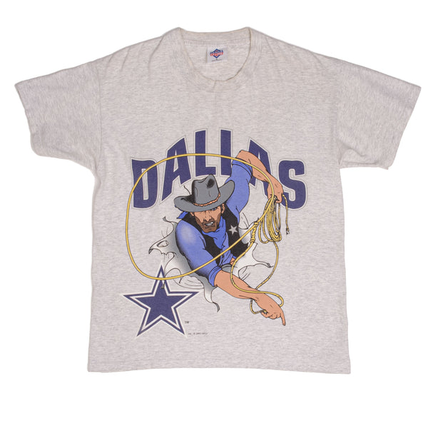 Vintage NFL Dallas Cowboys T Shirt L Nutmeg Made USA 90s