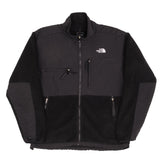 Vintage The North Face Polartec Denali Black Fleece Jacket Size XL