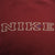 Vintage Nike Spellout Swoosh Burgundy Sweatshirt 1990S 2XL Made In USA